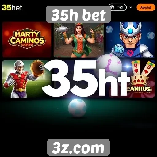 Comparativo de jogos disponíveis na plataforma 35h bet